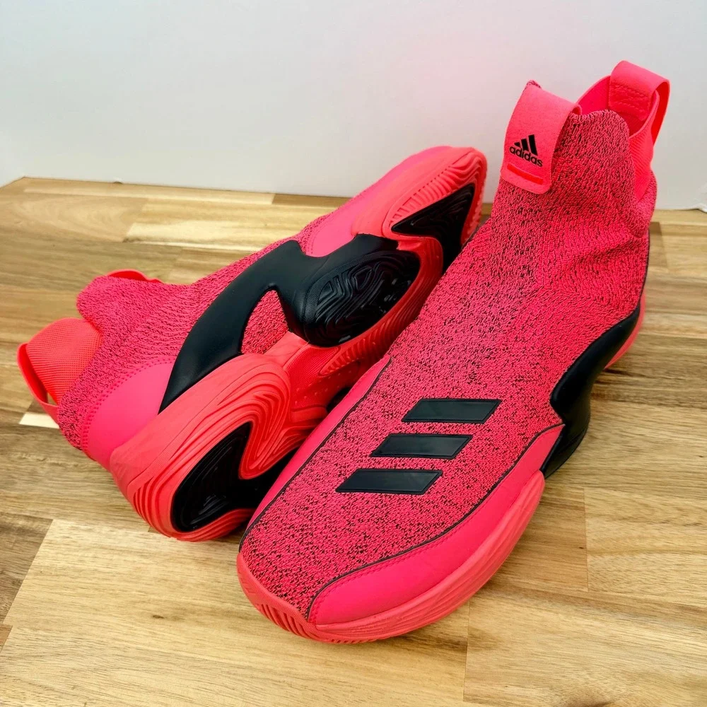 Adidas N3XT L3V3L 2020 Mens Basketball Shoes Signal Pink Black FW9246 Size 13
